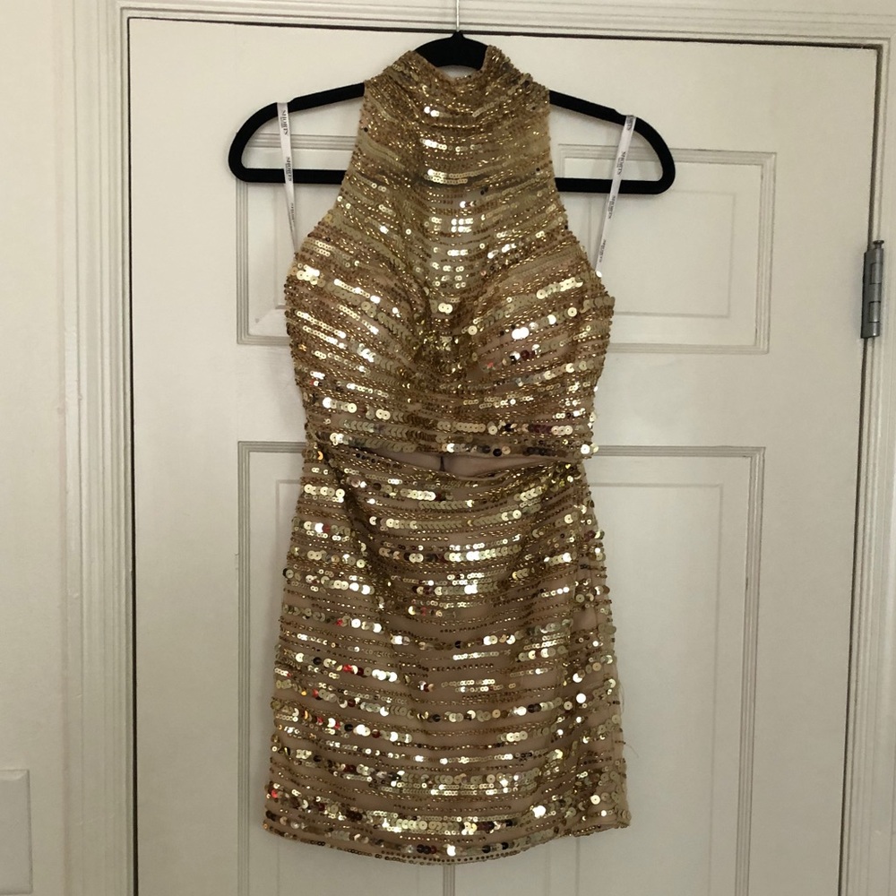 Two piece cocktail dress